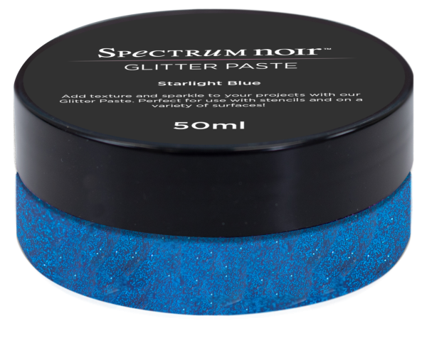 Spectrum Noir - Glitter Paste "Starlight Blue" 50ml