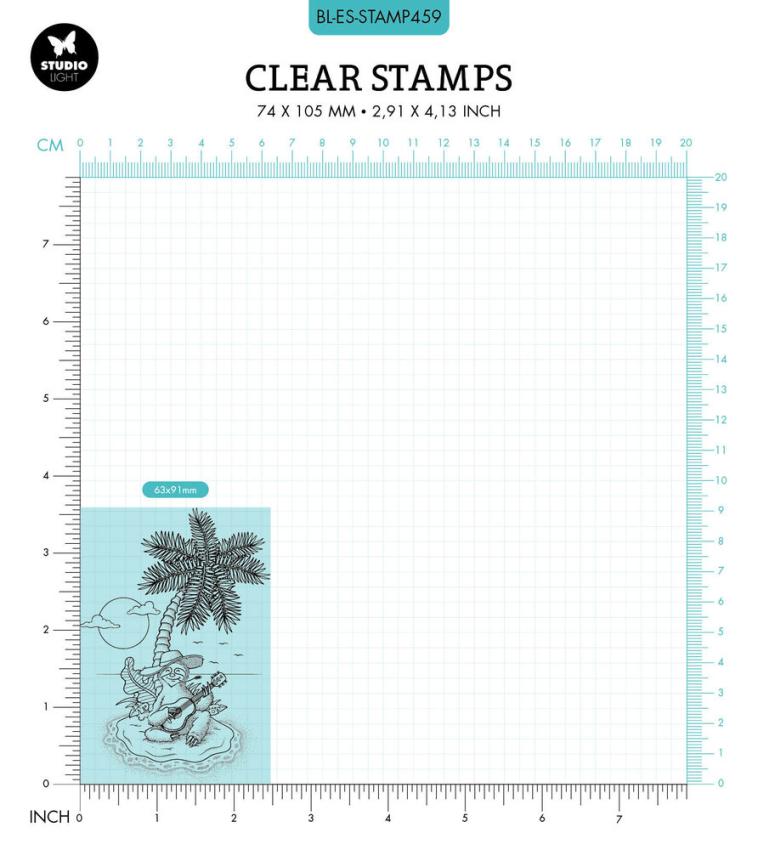 Studio Light - Stempel "Chilling Sloth" Clear Stamps