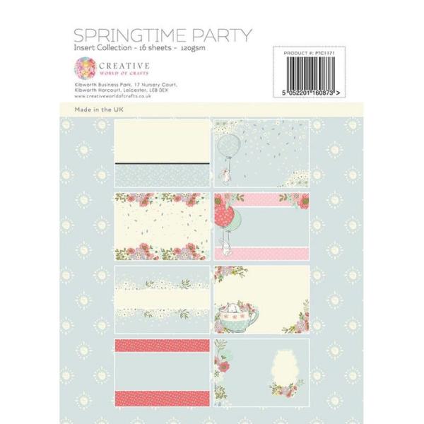 The Paper Tree - Insert Collection "Springtime Party" A4 Tonpapier