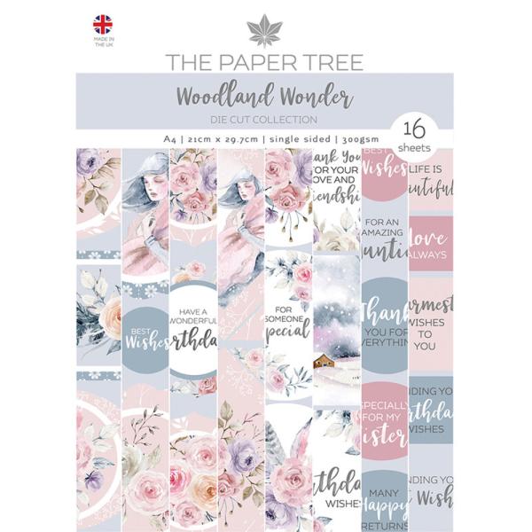 The Paper Tree - Die Cut Collection "Woodland Wonder" Stanzteile Papier