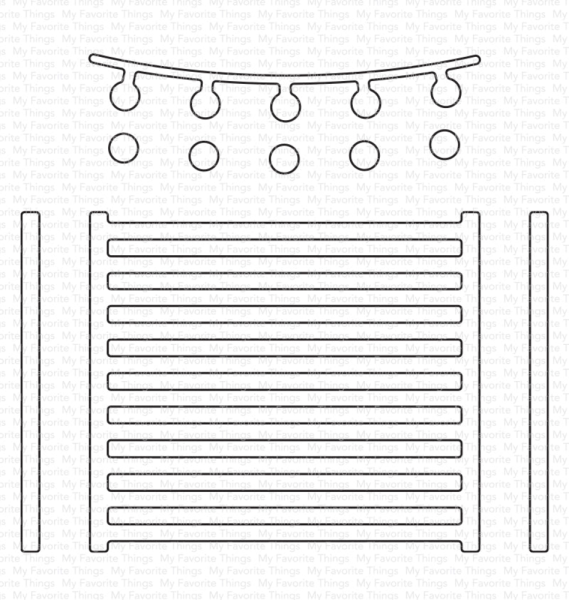 My Favorite Things - Stanzschablone "Privacy Fence" Die-namics