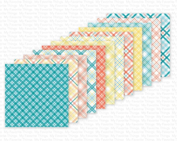 My Favorite Things - Designpapier "Party Plaid" Paper Pad 6x6 Inch - 24 Bogen