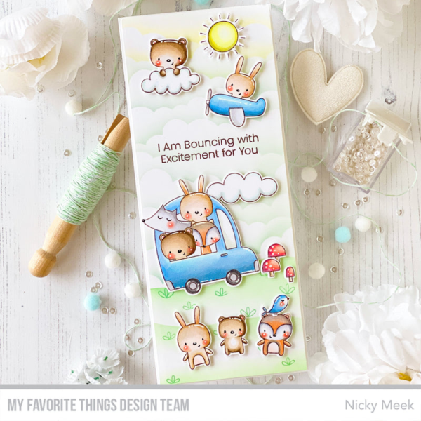 My Favorite Things - Stempel "I'm Glad We Fit In" Clear Stamps