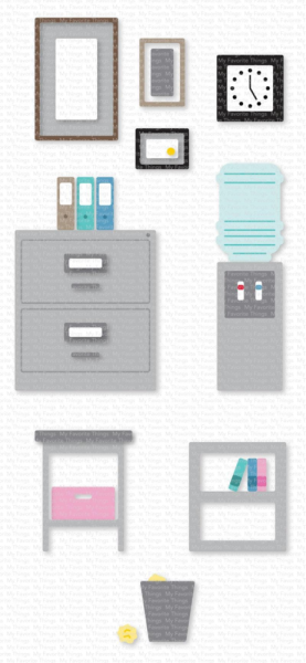 My Favorite Things - Stanzschablone "Around the Water Cooler" Die-namics