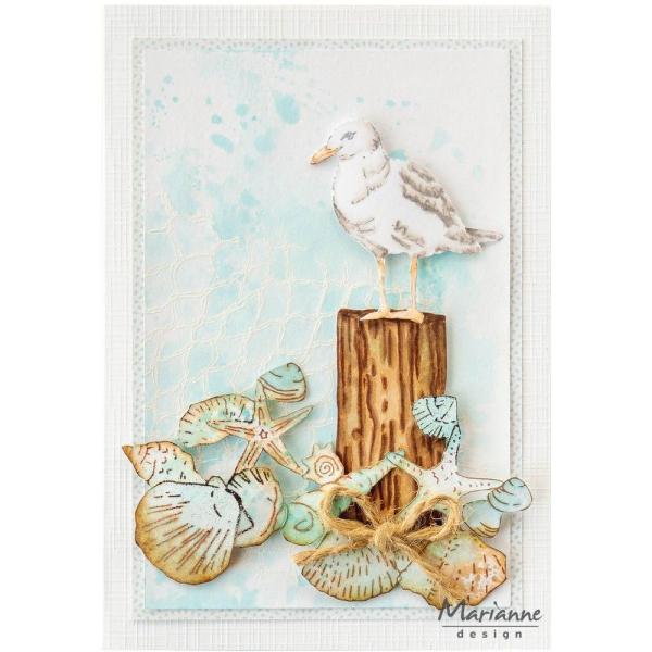 Marianne Design - Stempelset "Seashells" Clear Stamps