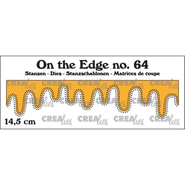 Crealies - Stanzschablone "Dripping Honey & Frosting" On the Edge Dies