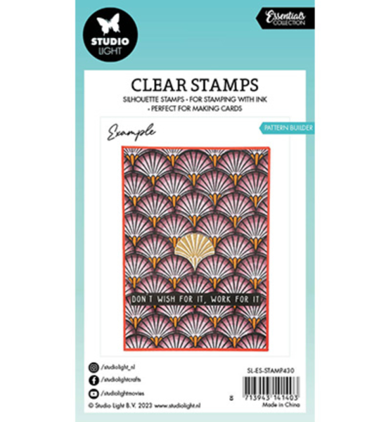 Studio Light - Stempelset "Pattern builder" Clear Stamps