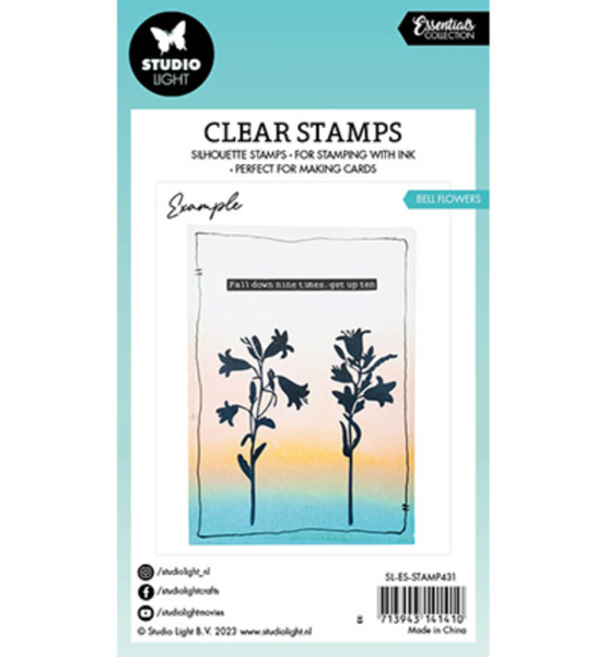 Studio Light - Stempelset "Bell flowers" Clear Stamps