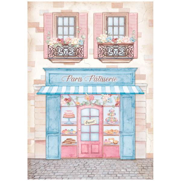 Stamperia - Decopatch Papier "Patisserie" Decoupage A4 - 6 Bogen  