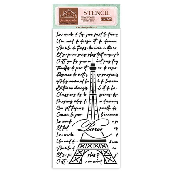 Stamperia - Schablone "Tour Eiffel" Stencil