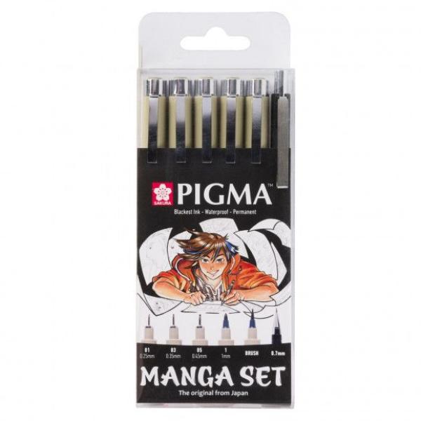 Sakura - Pigma Micron Finliner Set Manga