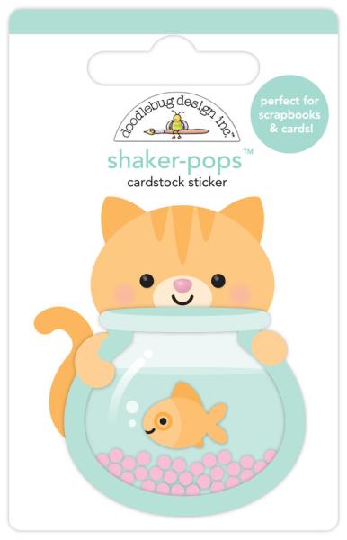 Doodlebug Design - Shaker Pops "Currios Kitty"