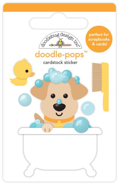 Doodlebug Design - Sticker "Rub-a-dub" Doodle-Pops 