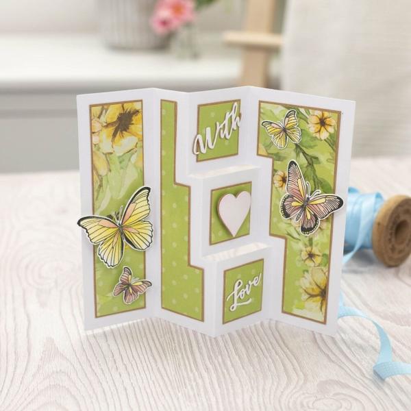 Crafters Companion - vorgestanzte Kartenrohlinge "Step Card" Die-Cut Card Bases & Envelopes