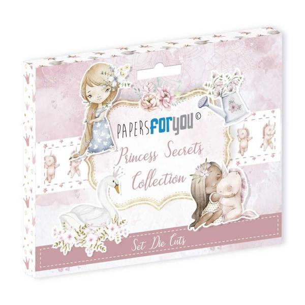 Papers For You - Stanzteile "Princess Secrets" Die Cuts