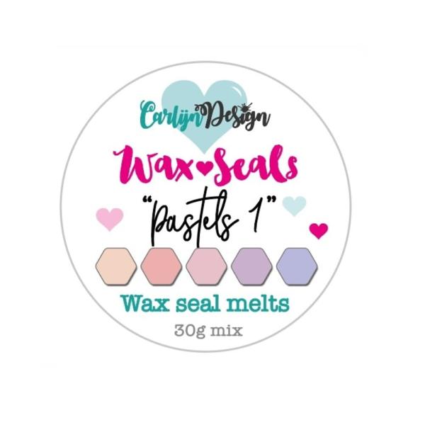 Carlijn Design - Wachsperlen "Pastels 1" Wax Seal Melts 30g