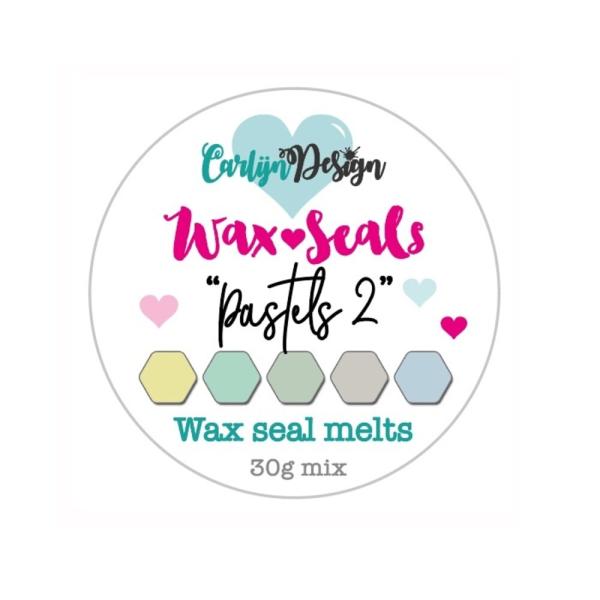 Carlijn Design - Wachsperlen "Pastels 2" Wax Seal Melts 30g