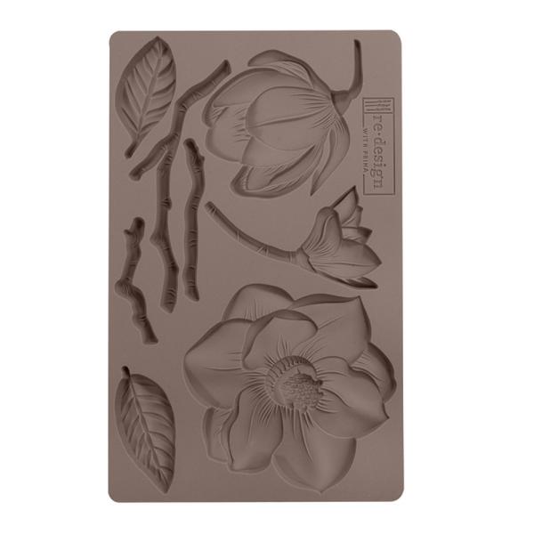 Re-Design with Prima - Gießform "Winter Blooms" Mould 5x8 Inch