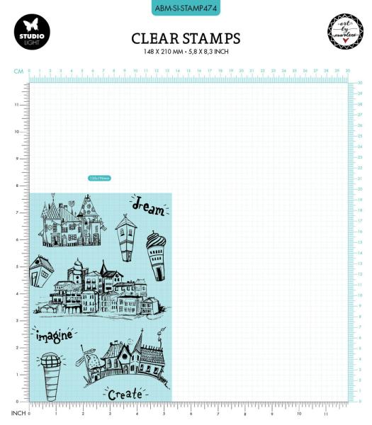 Art By Marlene - Stempelset "Dream House" Signature Collection Clear Stamps