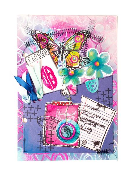 Art By Marlene - Stempelset "One-Way Ticket" Signature Collection Clear Stamps