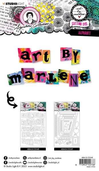 Art By Marlene - Stanzschablone "Alphabet" Signature Collection Dies