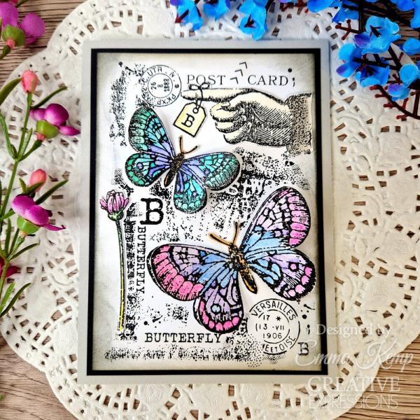 Woodware - Stempel "B is For Butterfly " Clear Stamps