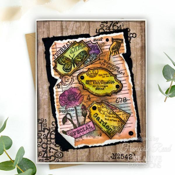 Woodware - Stempel "Label Page " Clear Stamps