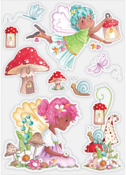 Craft Consortium - Stempelset "Fairy Wishes" Clear Stamps