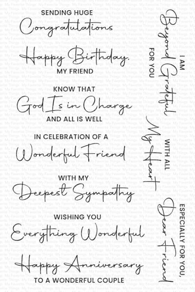 My Favorite Things Stempelset "Everything Wonderful" Clear Stamps