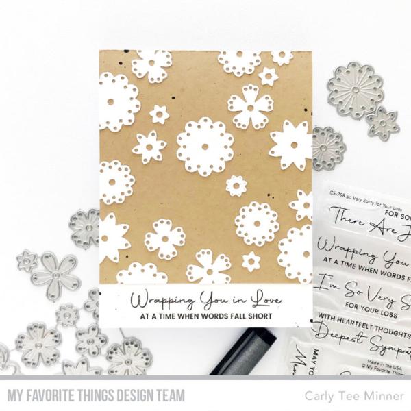 My Favorite Things Stempelset "So Very Sorry for Your Loss" Clear Stamps