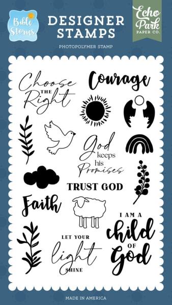 Echo Park - Stempelset "Choose The Right" Clear Stamps