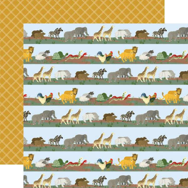 Echo Park - Designpapier "Noah's Ark" Collection Kit 12x12 Inch - 12 Bogen