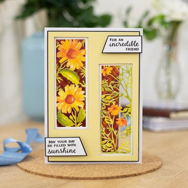 Gemini - Stanzschablone "Gerbera" Create-a-Card Dies