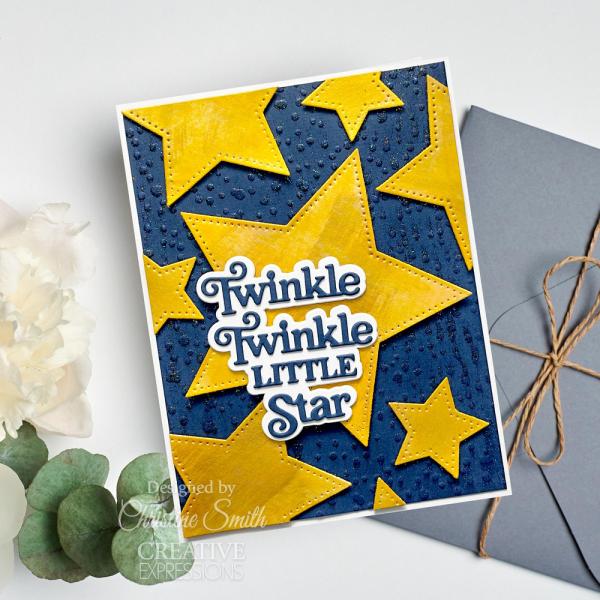 Creative Expressions - Stanzschablone "Mini Twinkle Twinkle Little Star" Craft Dies 