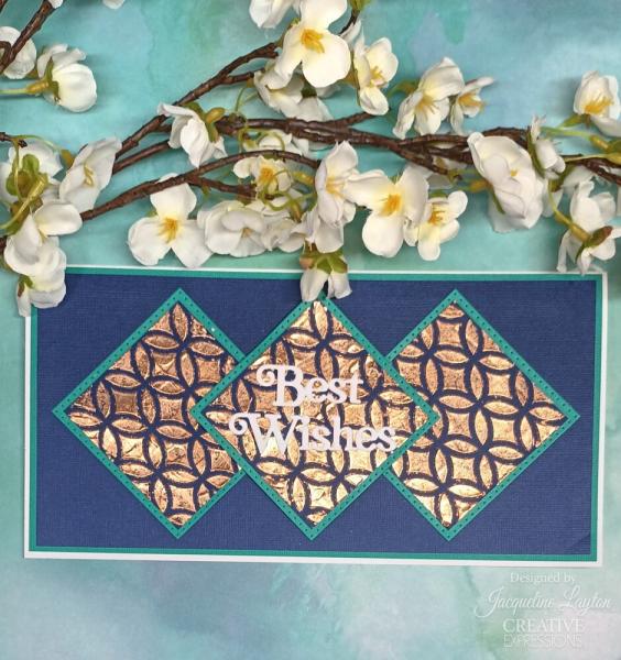 Creative Expressions - Schablone "Calm" Mini Stencil 