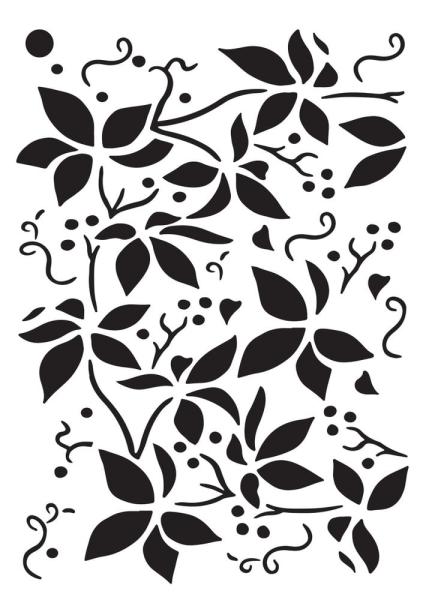 Creative Expressions - Schablone "Flourish" Mini Stencil 