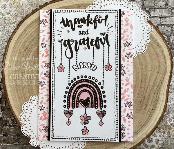 Creative Expressions - Stempelset A6 "Thankful" Clear Stamps