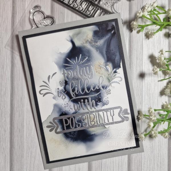 Creative Expressions - Stempelset A6 "Possibilty" Clear Stamps