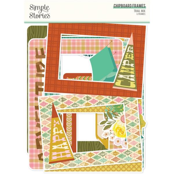 Simple Stories - Chipboard Frames "Trail Mix" 