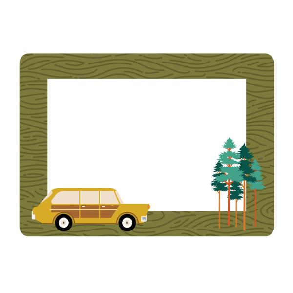 Simple Stories - Chipboard Frames "Trail Mix" 