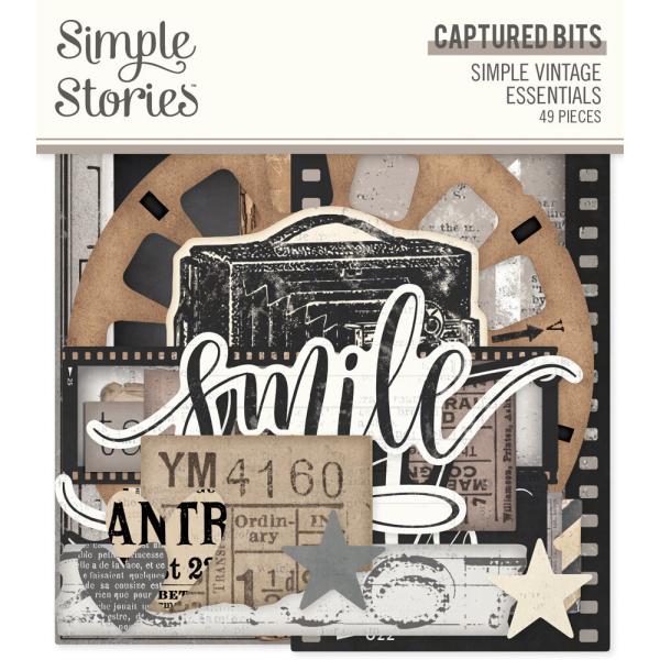 Simple Stories - Stanzteile "Captured Bits" Die Cuts