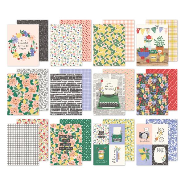 Simple Stories - Designpapier "The Little Things" Paper Pack 6x8 Inch - 24 Bogen