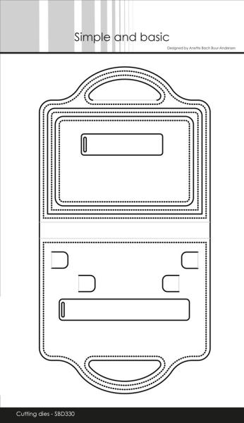 Simple and Basic - Stanzschablone 10,5x20 cm "Giftcard Envelope" Dies