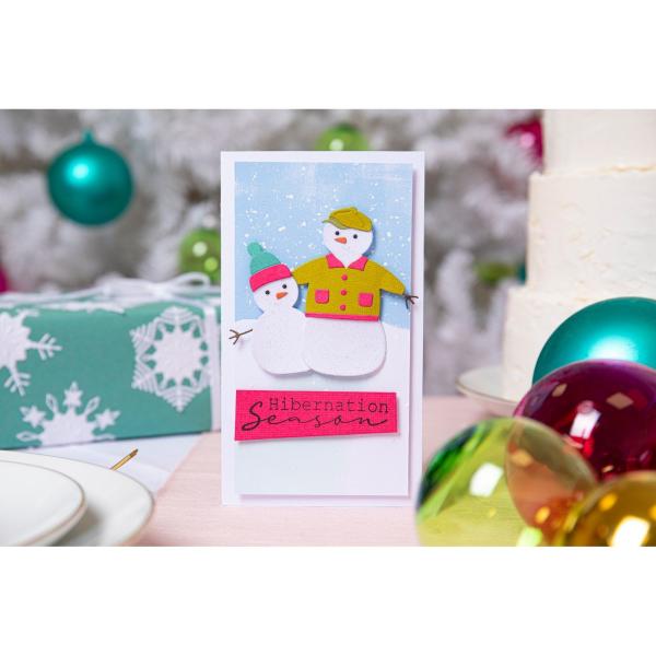 Sizzix - Stanzschablone "Snow Family " Thinlits Craft Dies by Jennifer Ogborn