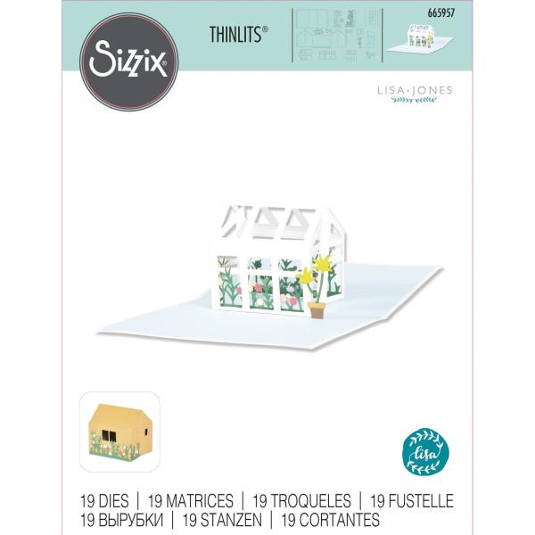 Sizzix - Stanzschablone "Pop-Up Garden" Thinlits Craft Dies by Lisa Jones