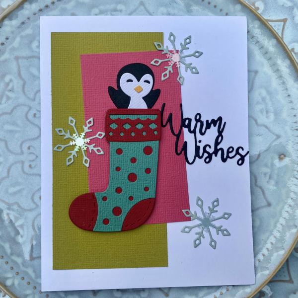 Sizzix - Stanzschablone "Penguin Stocking" Thinlits Craft Dies by Olivia Rose