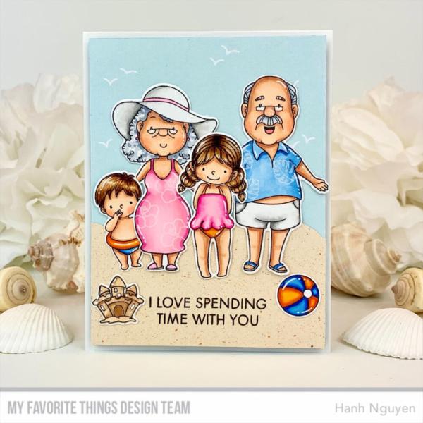 My Favorite Things - Stempel "Being a Grandparent Is the Best" Clear Stamps