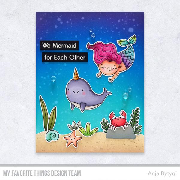 My Favorite Things - Stempel "Mermaid for Each Other" Clear Stamps