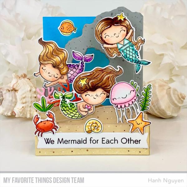 My Favorite Things - Stempel "Mermaid for Each Other" Clear Stamps