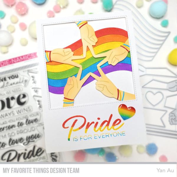 My Favorite Things Stempelset "Pride Is for Everyone" Clear Stamps